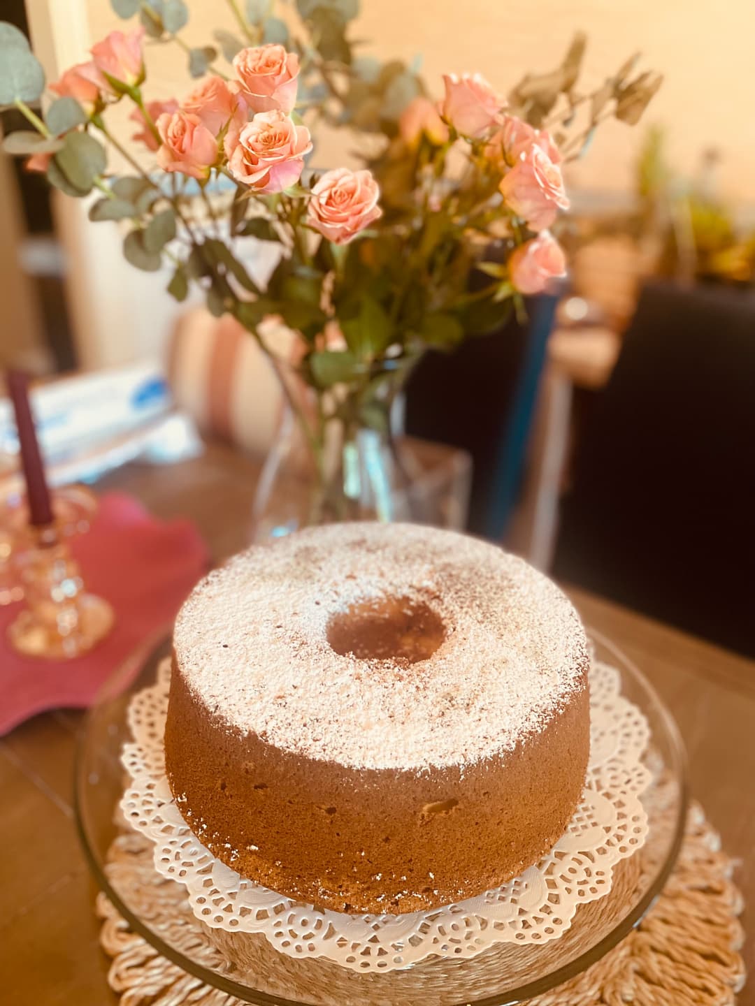 Our pillowy soft chiffon cake